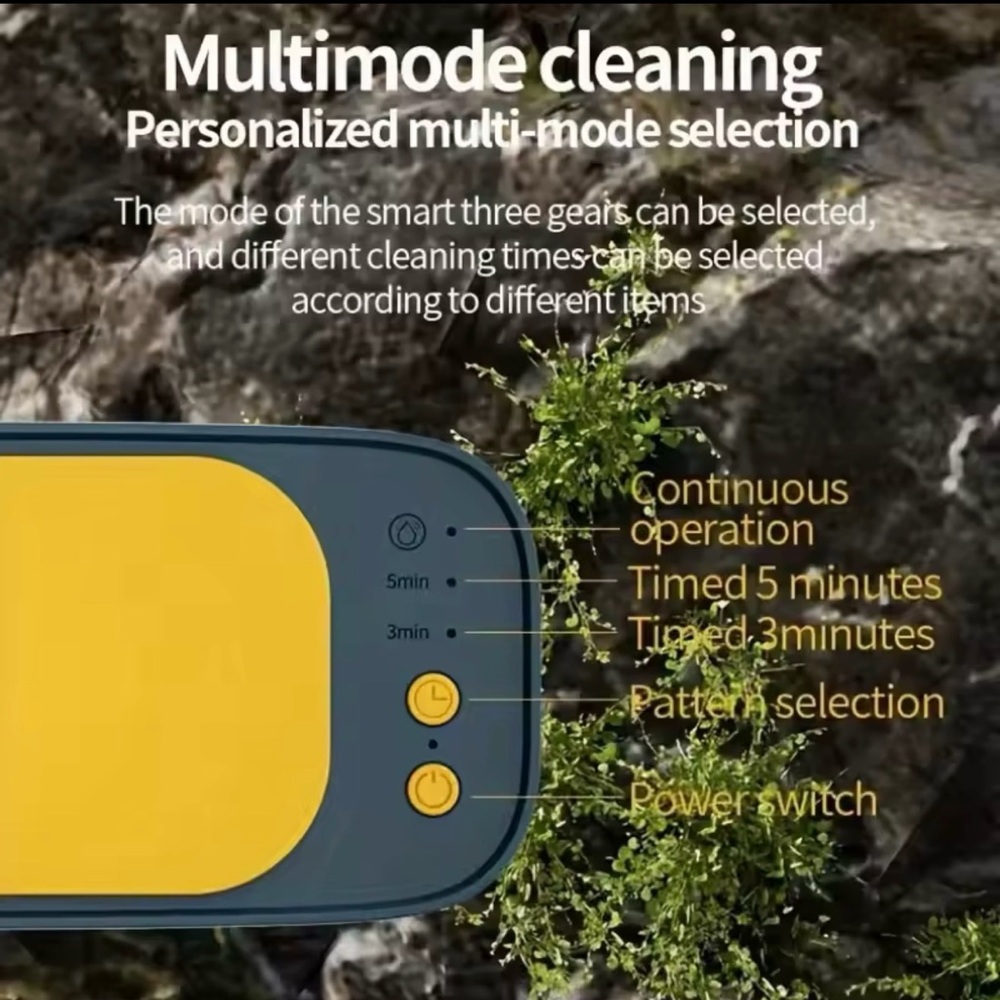 SHEIN Multimode Cleaning Device - Yellow and Gray